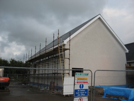Building work commenced on our new church hall complex on Monday 13th April 2008. If all goes to plan the project should be completed by the end of the year.
